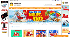 Desktop Screenshot of bepanthinh.com